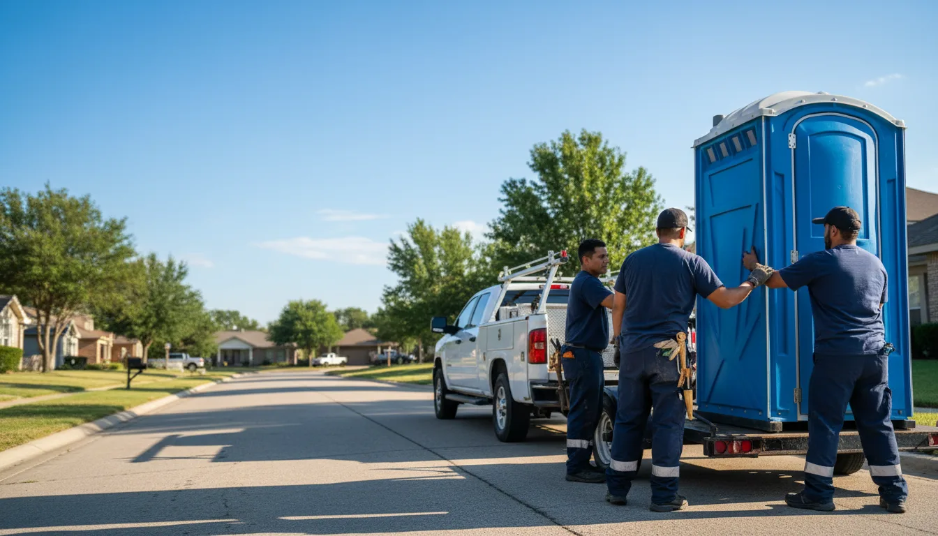 Portable Toilet Rental in Hitchita, OK near me